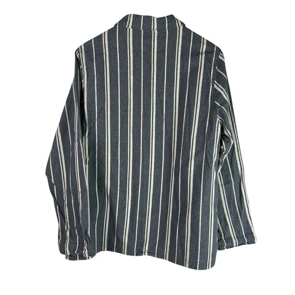 Garnet Hill Medium Cotton Stripe Pajama Top - Picture 2 of 7